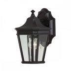 FE-COTSLN2-S-BK Cotswold Lane Outdoor 1 Light Small Wall Lantern Black