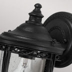 FE-EB2-S-BLK English Bridle Outdoor 1 Light Small Wall Lantern Black