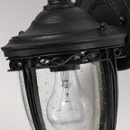 FE-EB2-S-BLK English Bridle Outdoor 1 Light Small Wall Lantern Black