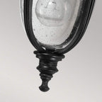 FE-EB2-S-BLK English Bridle Outdoor 1 Light Small Wall Lantern Black
