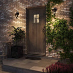 FE-EB2-S-BLK English Bridle Outdoor 1 Light Small Wall Lantern Black