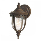 FE-EB2-S-BRB English Bridle Outdoor 1 Light Small Wall Lantern British Bronze