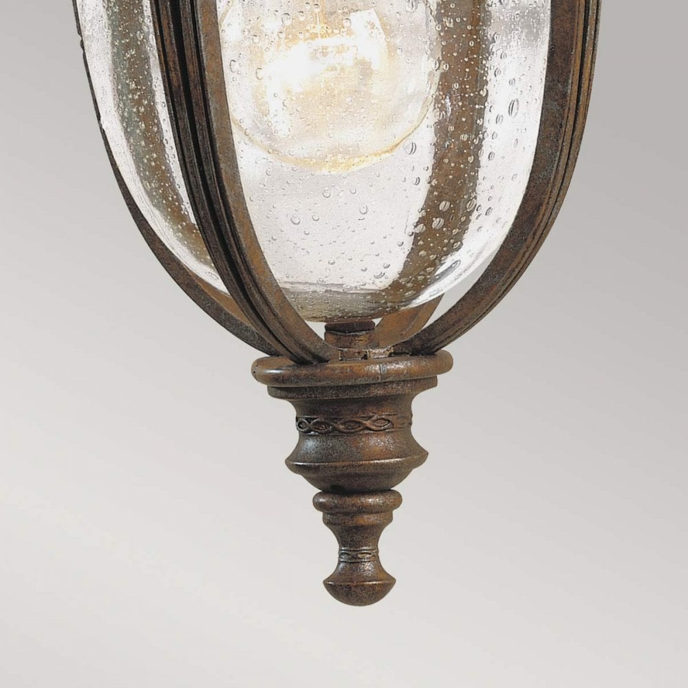 FE-EB2-S-BRB English Bridle Outdoor 1 Light Small Wall Lantern British Bronze