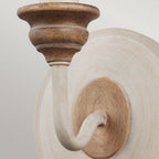 FE-HARTSVILLE1 Hartsville 1 Light Wall Light Chalk Washed/Beachwood
