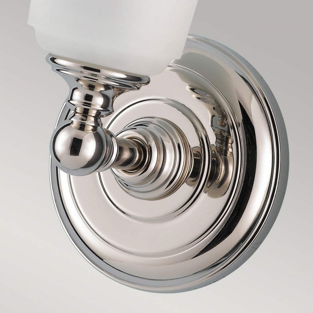 FE-HUGOLAKE1BATH Huguenot Lake Bathroom 1 Light Wall Light Polished Chrome