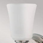 FE-HUGOLAKE1BATH Huguenot Lake Bathroom 1 Light Wall Light Polished Chrome