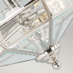OLD-PARK-PN Old Park 2 Light Semi-Flush Polished Nickel