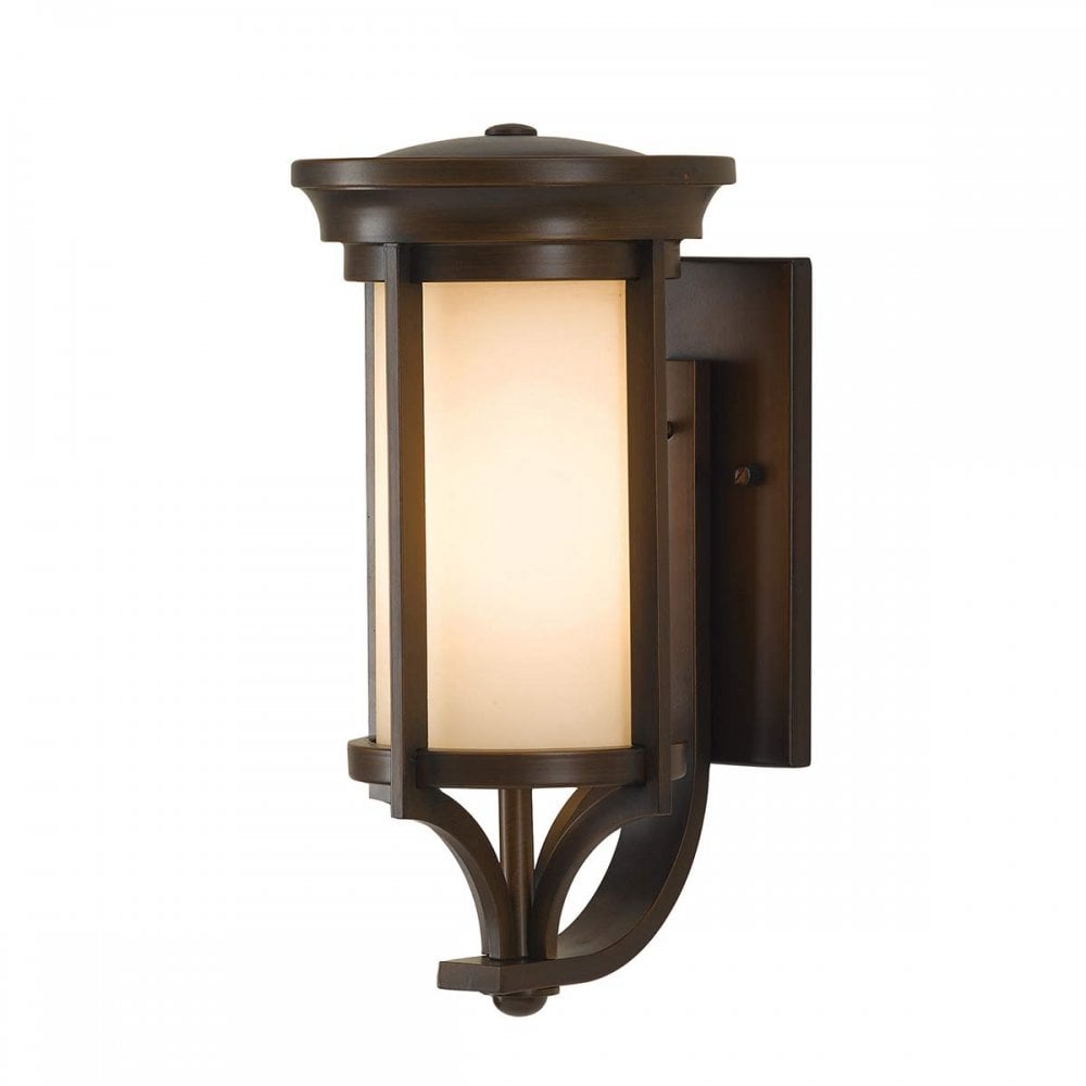 FE-MERRILL1-S Merrill Outdoor 1 Light Small Wall Lantern Heritage Bronze