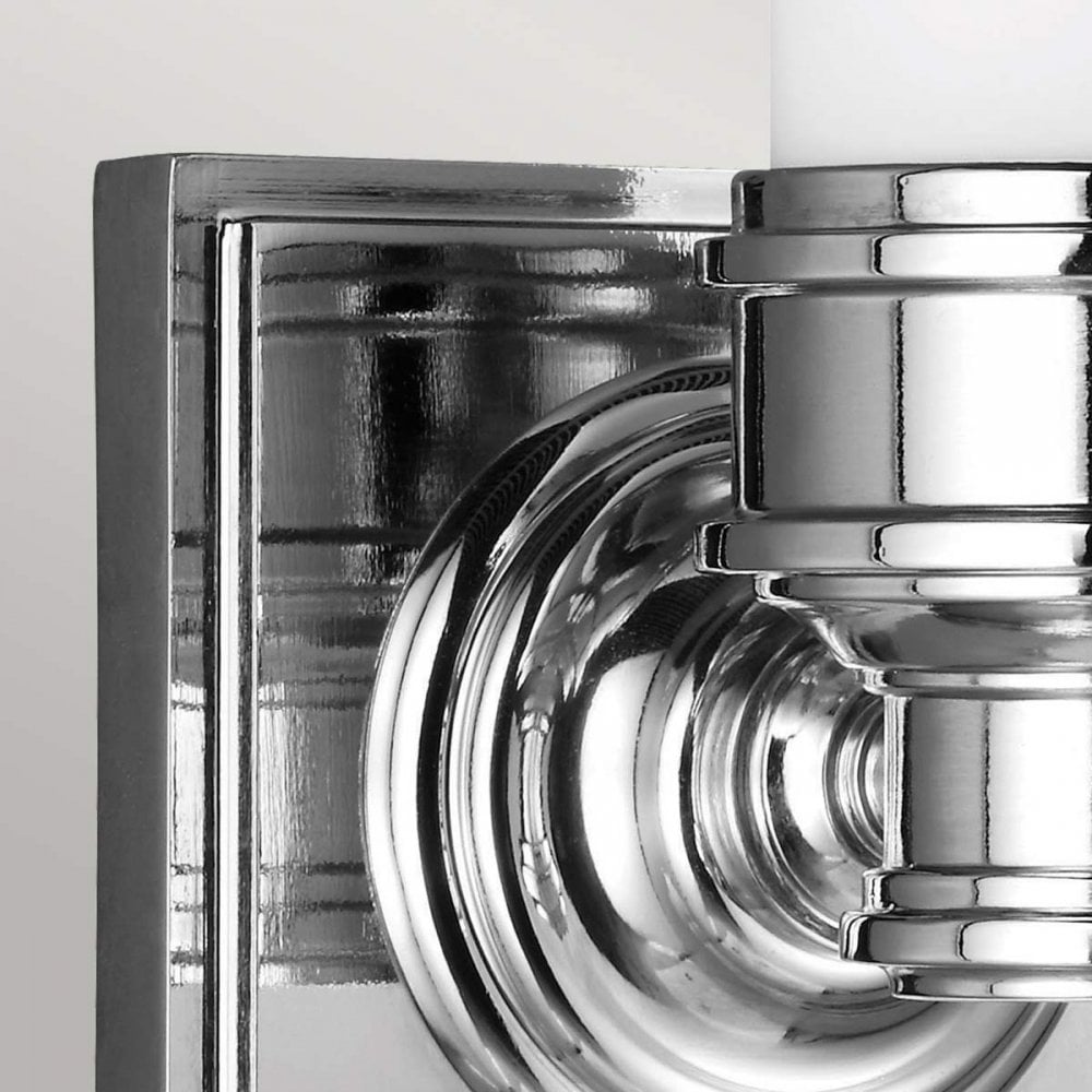 FE-PAYNE1-BATH Payne Bathroom 1 Light Wall Light Polished Chrome