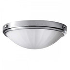 FE-PERRY-F-BATH Perry Bathroom 2 Light Flush Polished Chrome