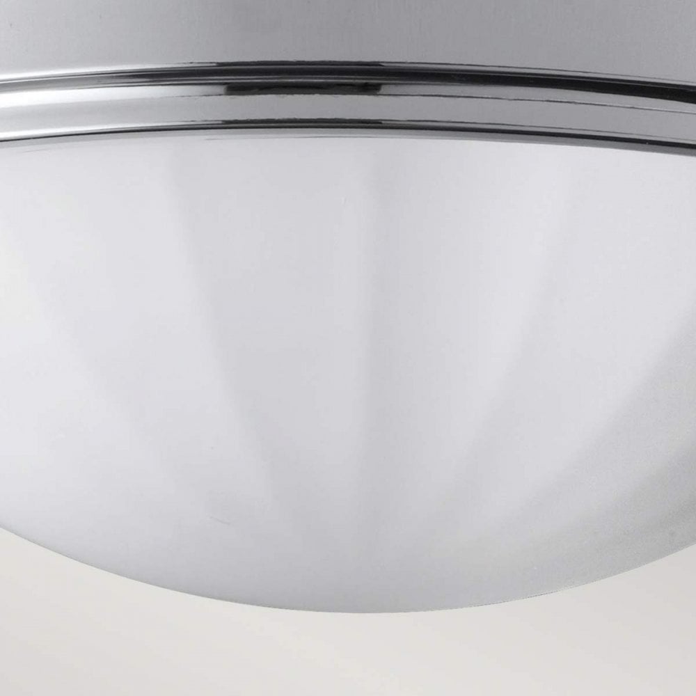 FE-PERRY-F-BATH Perry Bathroom 2 Light Flush Polished Chrome