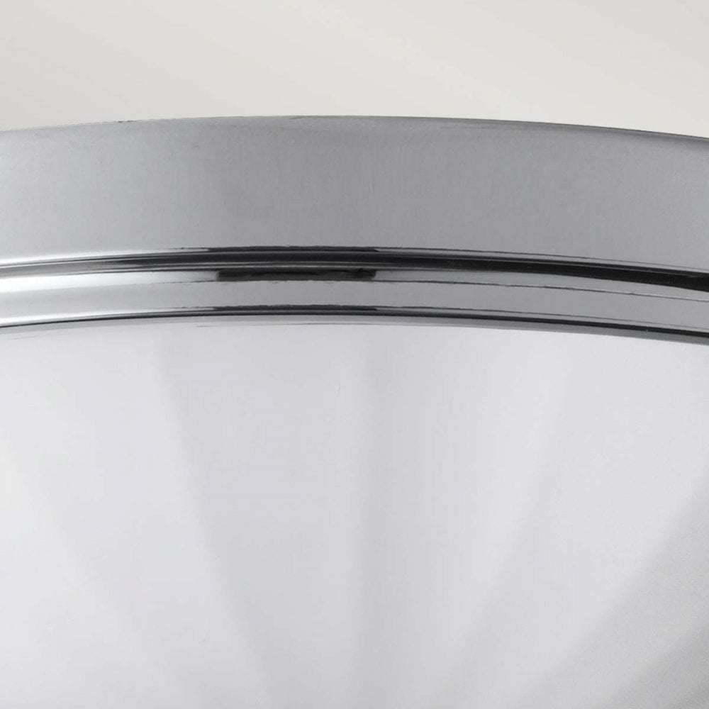 FE-PERRY-F-BATH Perry Bathroom 2 Light Flush Polished Chrome