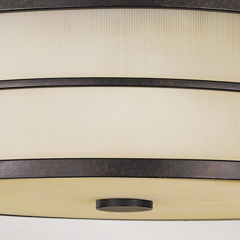 FE-FUSION-F Fusion 3 Light Flush Grecian Bronze