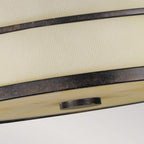 FE-FUSION-SF Fusion 3 Light Semi-Flush Grecian Bronze