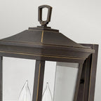 HK-BROMLEY2-M Bromley Outdoor 2 Light Medium Wall Lantern Oil Rubbed Bronze
