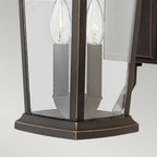 HK-BROMLEY2-M Bromley Outdoor 2 Light Medium Wall Lantern Oil Rubbed Bronze