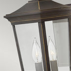 HK-BROMLEY2-M Bromley Outdoor 2 Light Medium Wall Lantern Oil Rubbed Bronze
