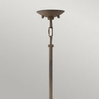 HK-CARSON-5P Carson Outdoor 5 Light Outdoor Chandelier Vintage Iron