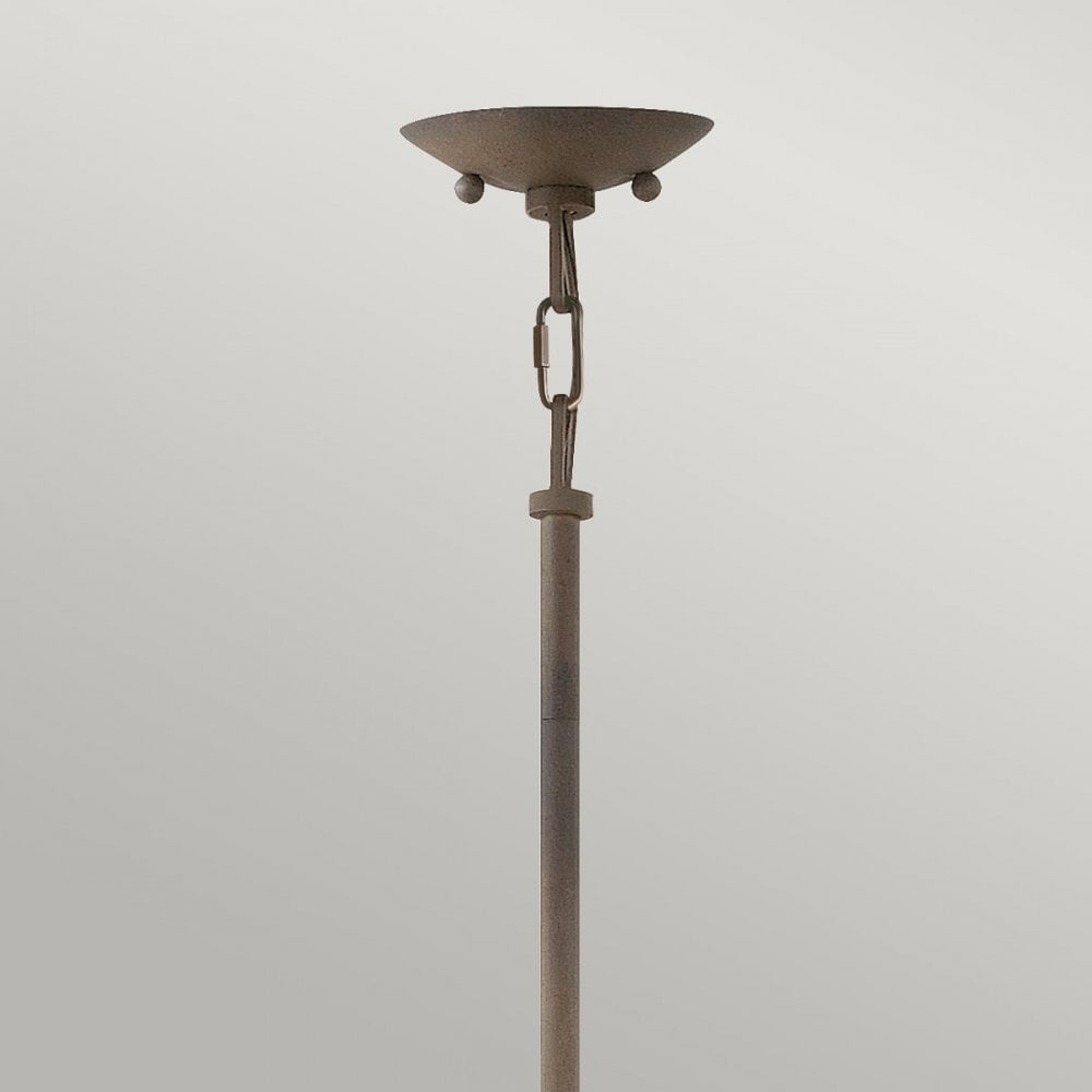 HK-CARSON-5P Carson Outdoor 5 Light Outdoor Chandelier Vintage Iron