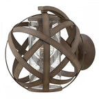 HK-CARSON1 Carson Outdoor 1 Light Small Wall Lantern Vintage Iron