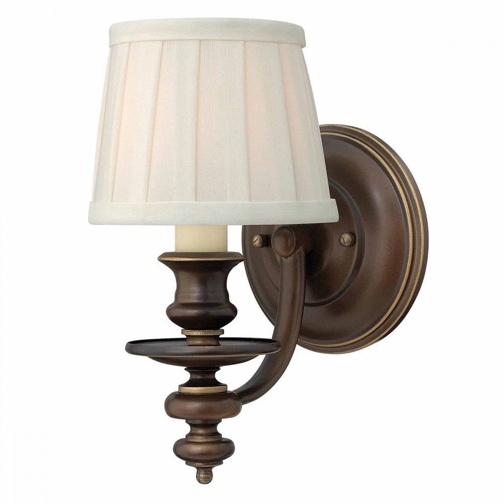 HK-DUNHILL1 Dunhill 1 Light Wall Light Royal Bronze