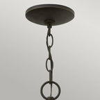 HK-QUINCY8-M Quincy Outdoor 1 Light Medium Chain Lantern Oil Rubbed Bronze