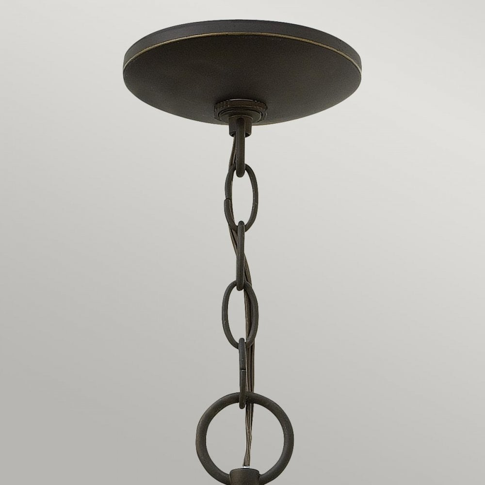HK-QUINCY8-M Quincy Outdoor 1 Light Medium Chain Lantern Oil Rubbed Bronze