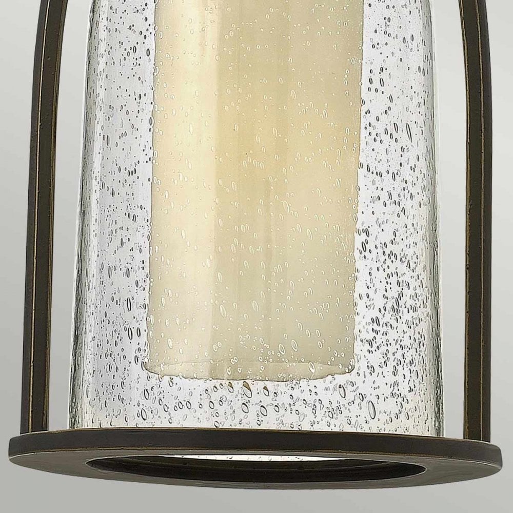 HK-QUINCY8-M Quincy Outdoor 1 Light Medium Chain Lantern Oil Rubbed Bronze