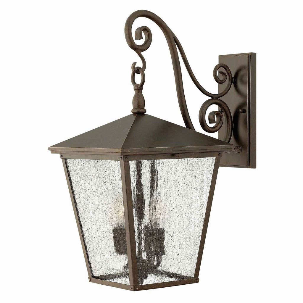 HK-TRELLIS2-L Trellis Outdoor 4 Light Large Wall Lantern Regency Bronze