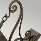 HK-TRELLIS2-L Trellis Outdoor 4 Light Large Wall Lantern Regency Bronze