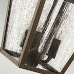 HK-TRELLIS2-M Trellis Outdoor 3 Light Medium Wall Lantern Regency Bronze