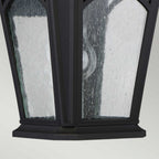 QZ-BEDFORD2-M Bedford Outdoor 1 Light Medium Wall Lantern Mystic Black