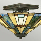 QZ-INGLENOOK-SF Inglenook 2 Light Semi-Flush Valiant Bronze