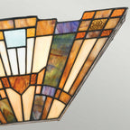 QZ-INGLENOOK-WU Inglenook 2 Light Wall Lighter Valiant Bronze
