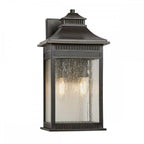QZ-LIVINGSTON2-M Livingston Outdoor 2 Light Medium Wall Lantern Imperial Bronze