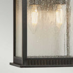 QZ-LIVINGSTON2-M Livingston Outdoor 2 Light Medium Wall Lantern Imperial Bronze