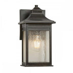 QZ-LIVINGSTON2-S Livingston Outdoor 1 Light Small Wall Lantern Imperial Bronze