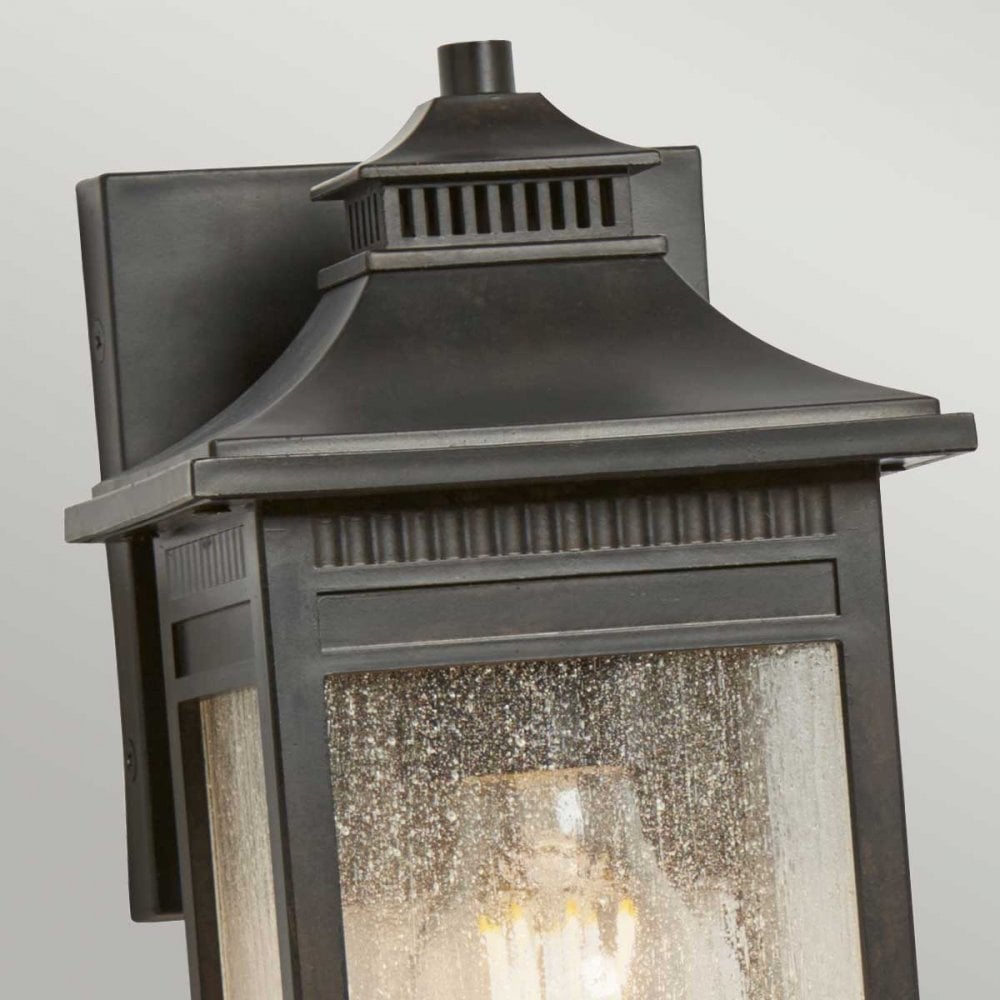 QZ-LIVINGSTON2-S Livingston Outdoor 1 Light Small Wall Lantern Imperial Bronze