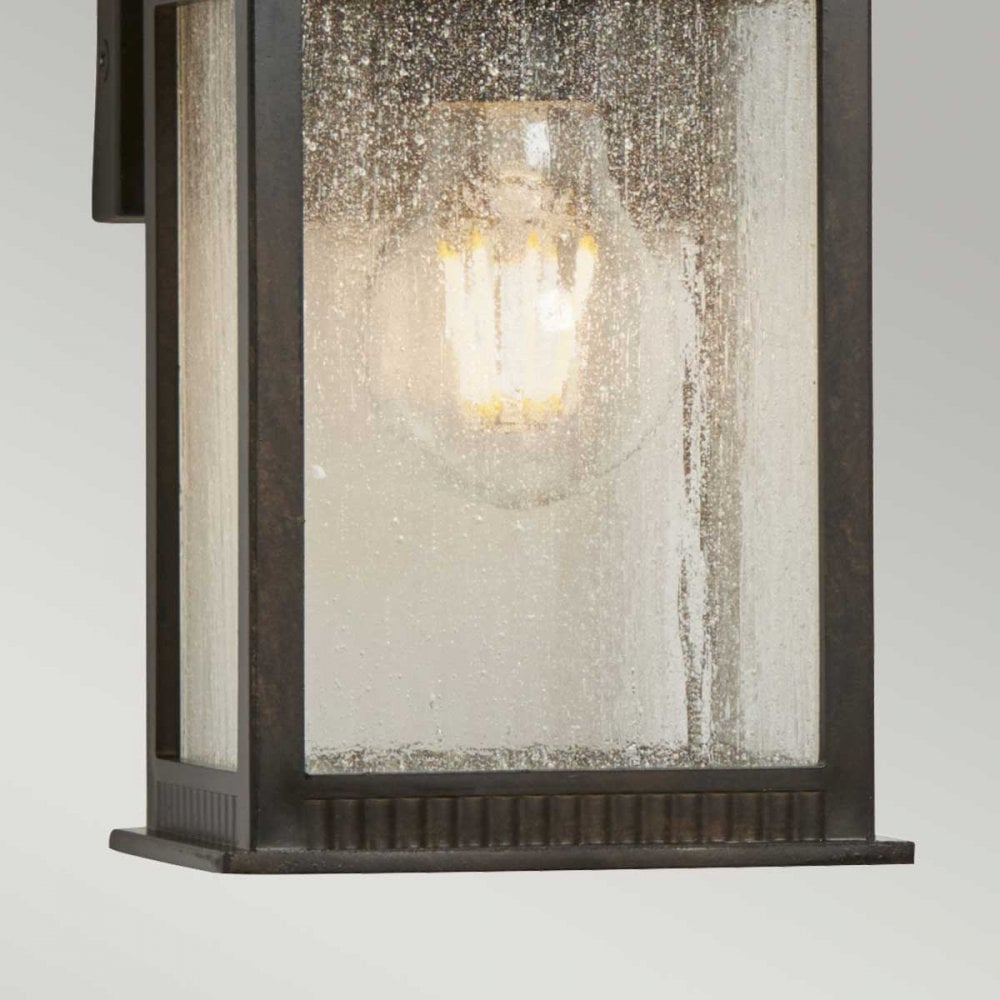 QZ-LIVINGSTON2-S Livingston Outdoor 1 Light Small Wall Lantern Imperial Bronze