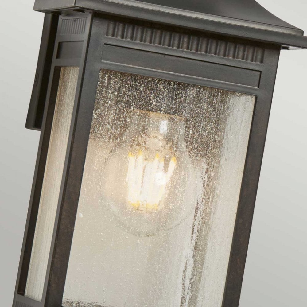 QZ-LIVINGSTON2-S Livingston Outdoor 1 Light Small Wall Lantern Imperial Bronze