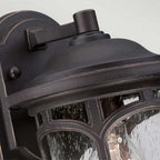 QZ-MARBLEHEAD2-S Marblehead Outdoor 1 Light Small Wall Lantern Palladian Bronze