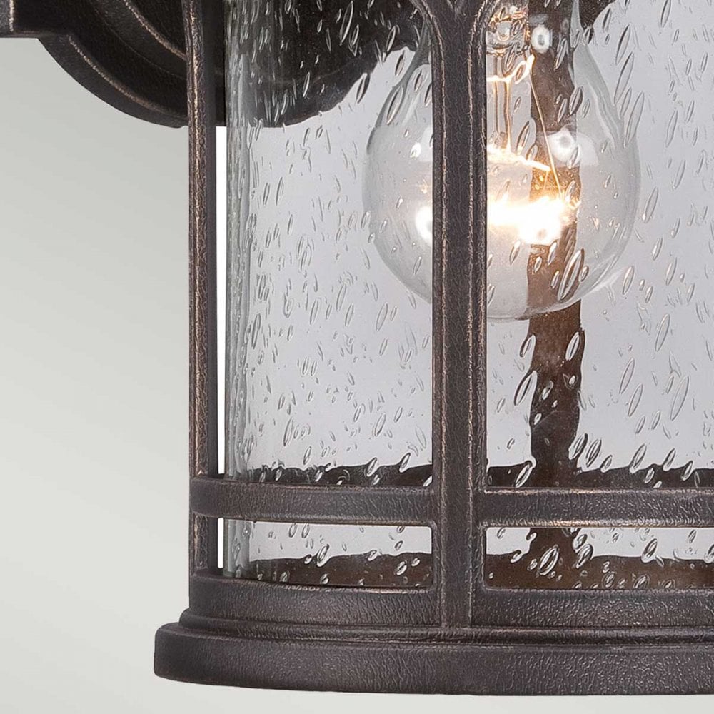 QZ-MARBLEHEAD2-S Marblehead Outdoor 1 Light Small Wall Lantern Palladian Bronze