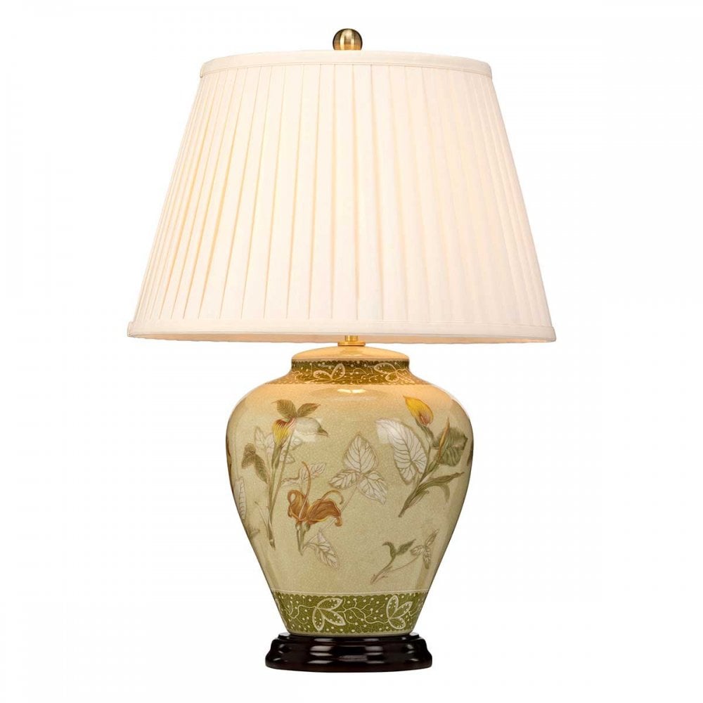 ARUM-LILY-TL Arum 1 Light Table Lamp Aged Brass