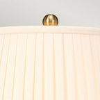 ARUM-LILY-TL Arum 1 Light Table Lamp Aged Brass