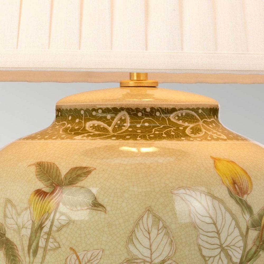 ARUM-LILY-TL Arum 1 Light Table Lamp Aged Brass