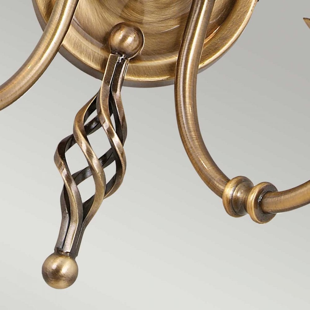 ART2-AGD-BRASS Artisan 2 Light Wall Light Aged Brass