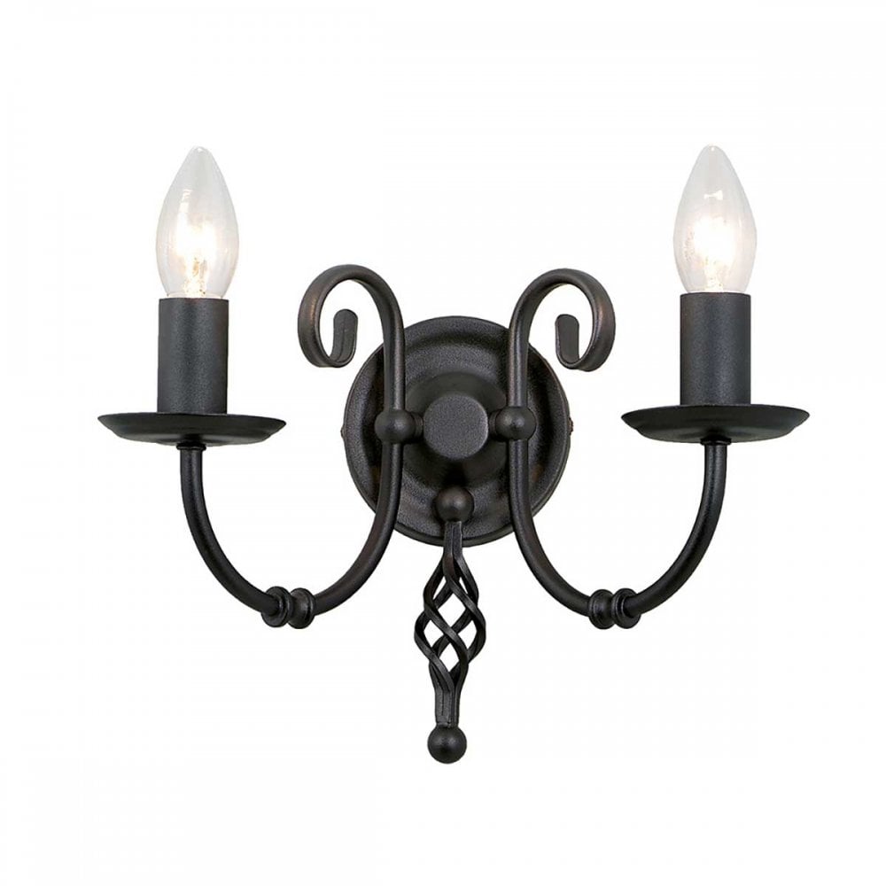 ART2-BLACK Artisan 2 Light Wall Light Black