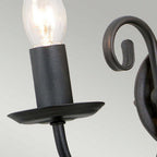 ART2-BLACK Artisan 2 Light Wall Light Black