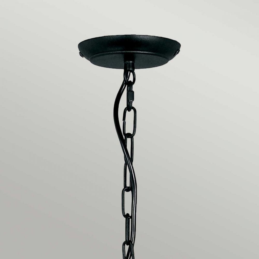 ART5-BLACK Artisan 5 Light Chandelier Black