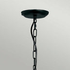 ART5-BLACK Artisan 5 Light Chandelier Black